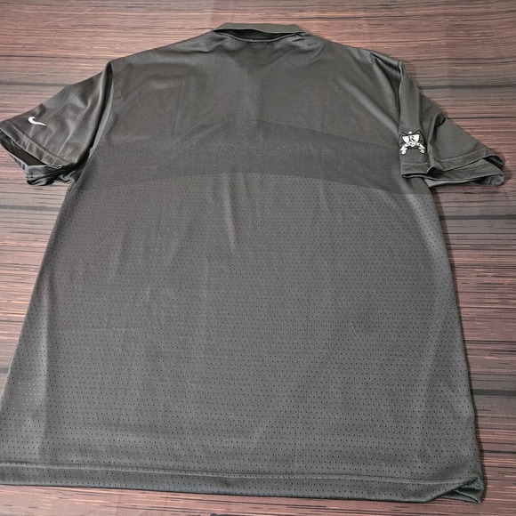 Nike FIT DRY PERFORMANCE Short Sleeve Polo BLACK 2XL - Picture 3 of 5